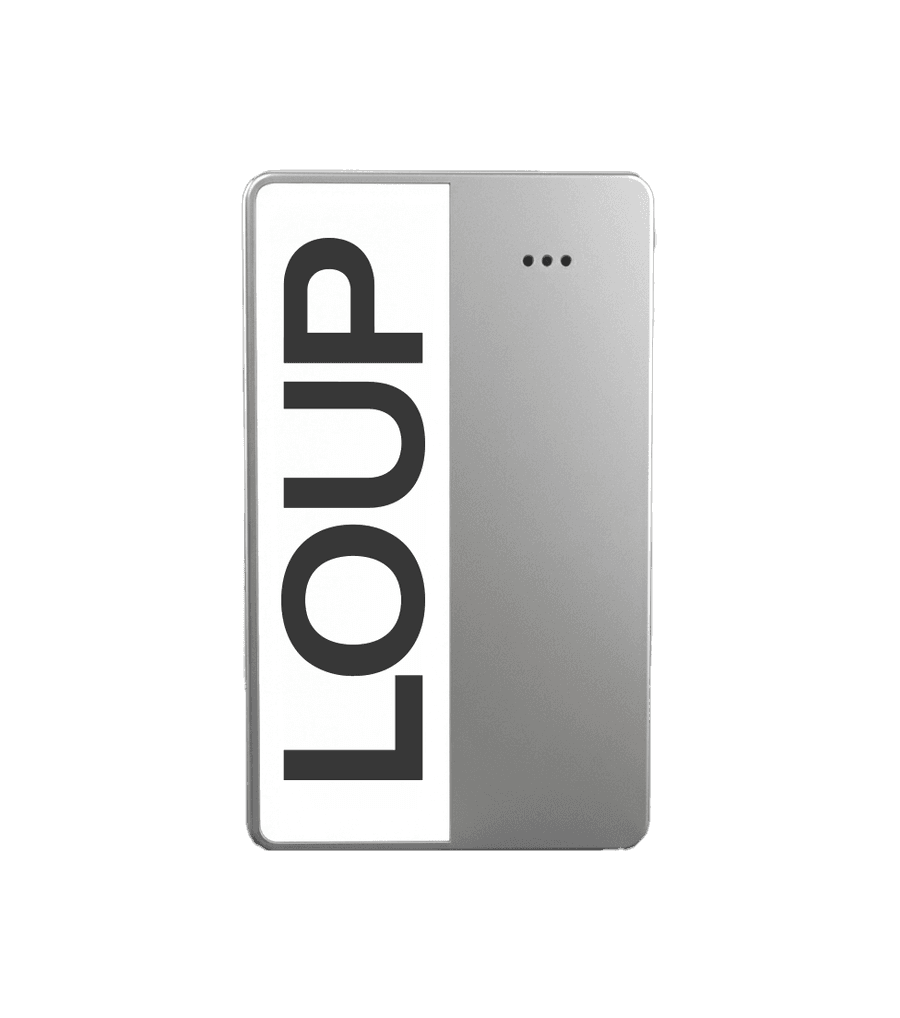 LOUP in Silver